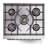 ILVE Professional Plus II 30 in Dual Fuel Range-99298431-99298426