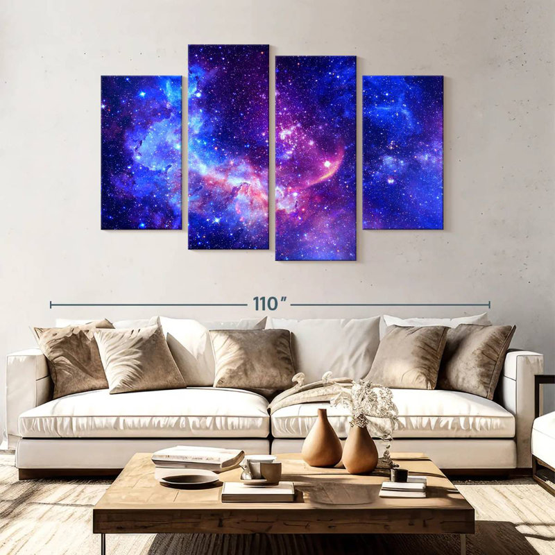 Oberle A Galaxy, 54" H x 84" W
