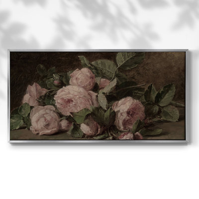 Botanical Series-CDXLV- Toile tendue avec châssis tendue, prête à être accrochée