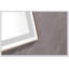 Miroir de salle de bain à DEL avec cadre en aluminium, meuble-lavabo mural, antibuée, mémoire, 3 couleurs, gradation continue