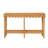 Rattan Scalloped Console Table