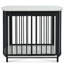 Élégante boîte pour chien grise 31,5 po, pour chiens de taille moyenne, et cage de cage pour animaux ventilée, coffre-fort polyvalent et confortable-296442827