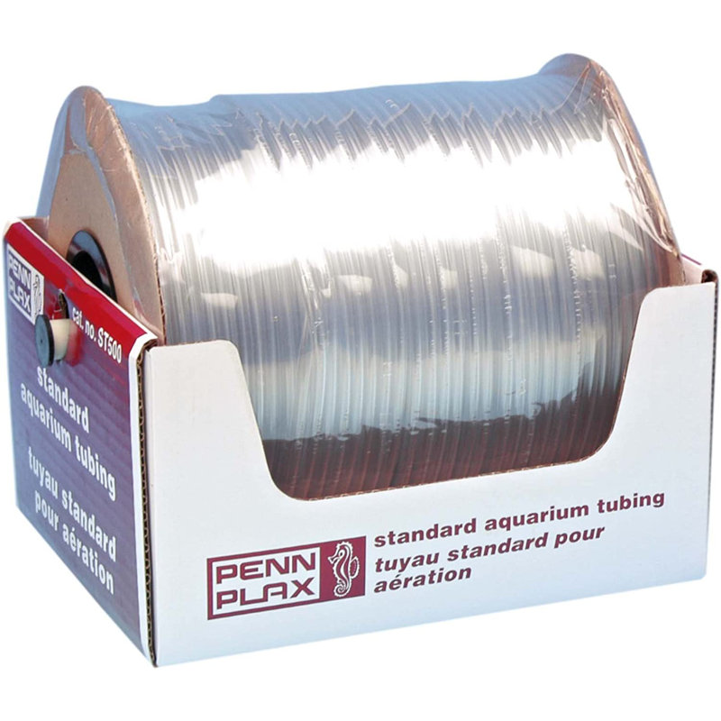 Clear Flexible Plastic Aquarium Airline Tubing - 500 Feet