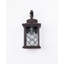 Lanterne murale d'extérieur 1 lumière noire