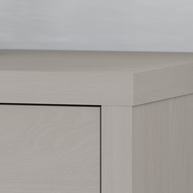 Echo 2 -Drawer File Cabinet, Gray Sand