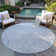 Machine Washable Indoor/Outdoor Xhevrie Sky Rug