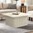 Aurel 31.5" Fluted Square Coffee Table-1711633965