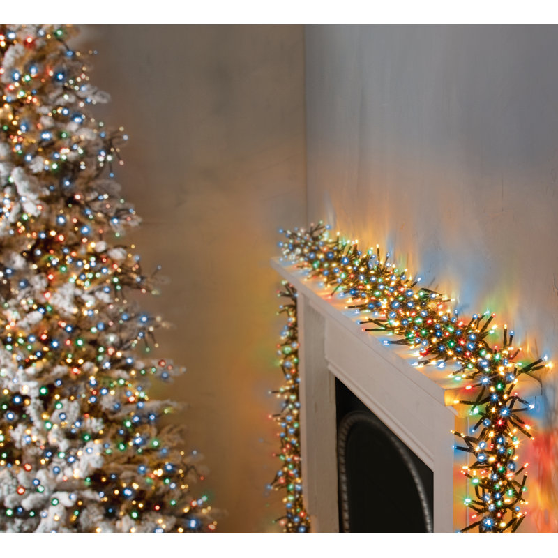 480 Multi Action Cluster String Lights, Multicolour