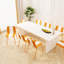 Ensemble de 4 chaises modernes en bloc de couleur avec pieds en métal et siège en plastique PP. Sièges ergonomiques confortables, structure fraîche, convenant aux chaises de salle à manger, aux sièges, aux pieds,-1938464797