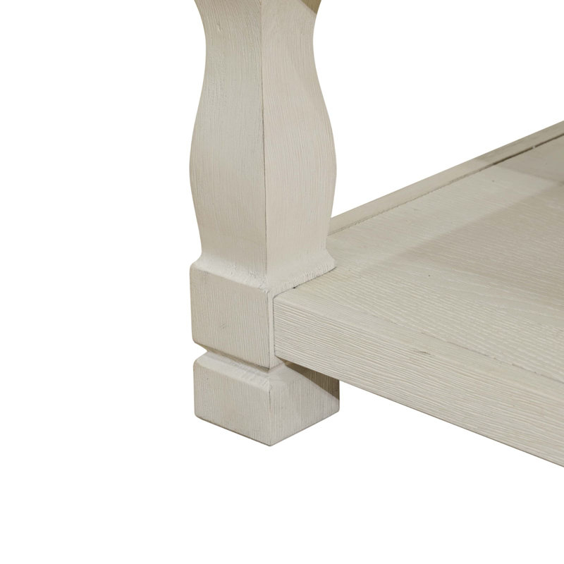 Table basse à quatre pieds avec rangement Caralyne