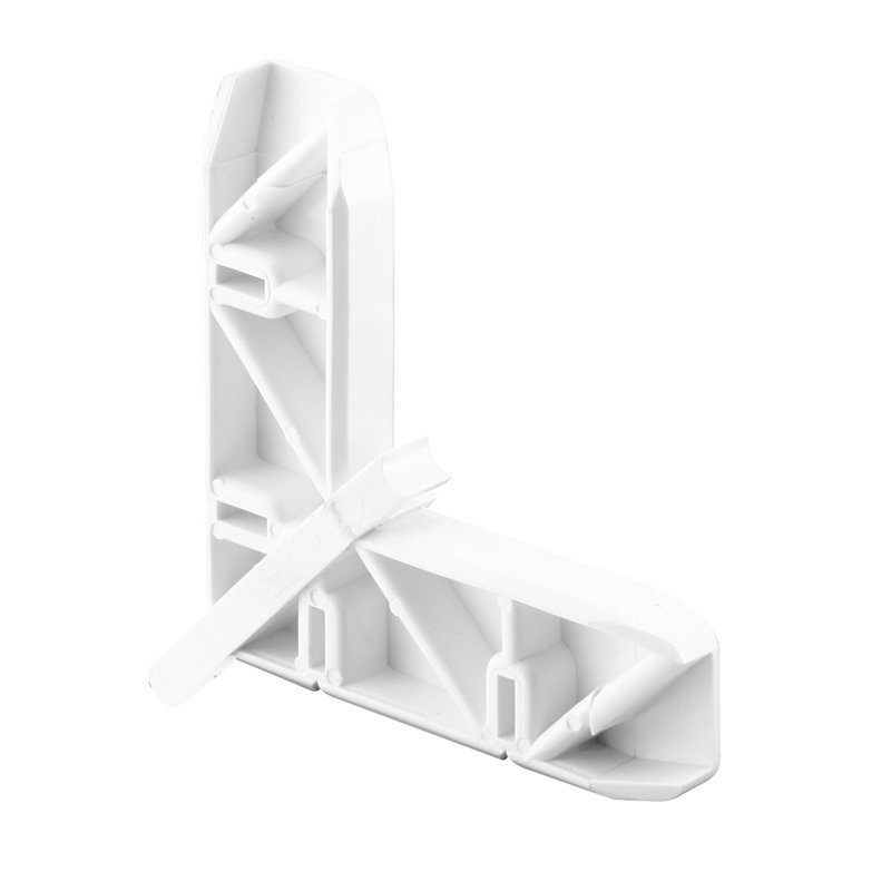 Coin de porte moustiquaire Prime-Line, plastique blanc, Andersen