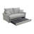 Louie Upholstered Sleeper Sofa with Storage & Pillows