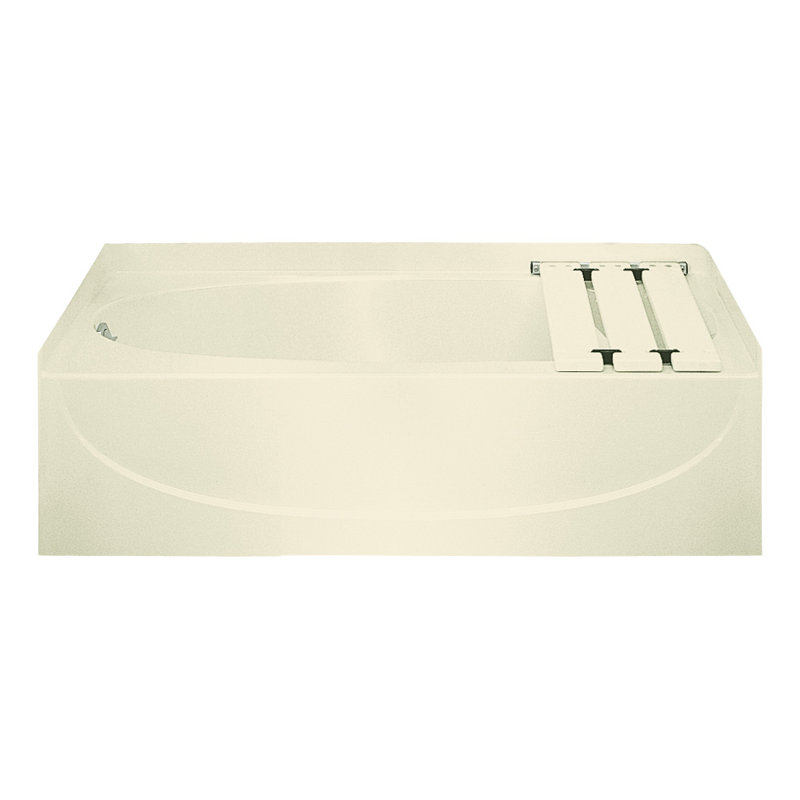 Acclaim 60.25'' L Soaking Bathtub, Almond