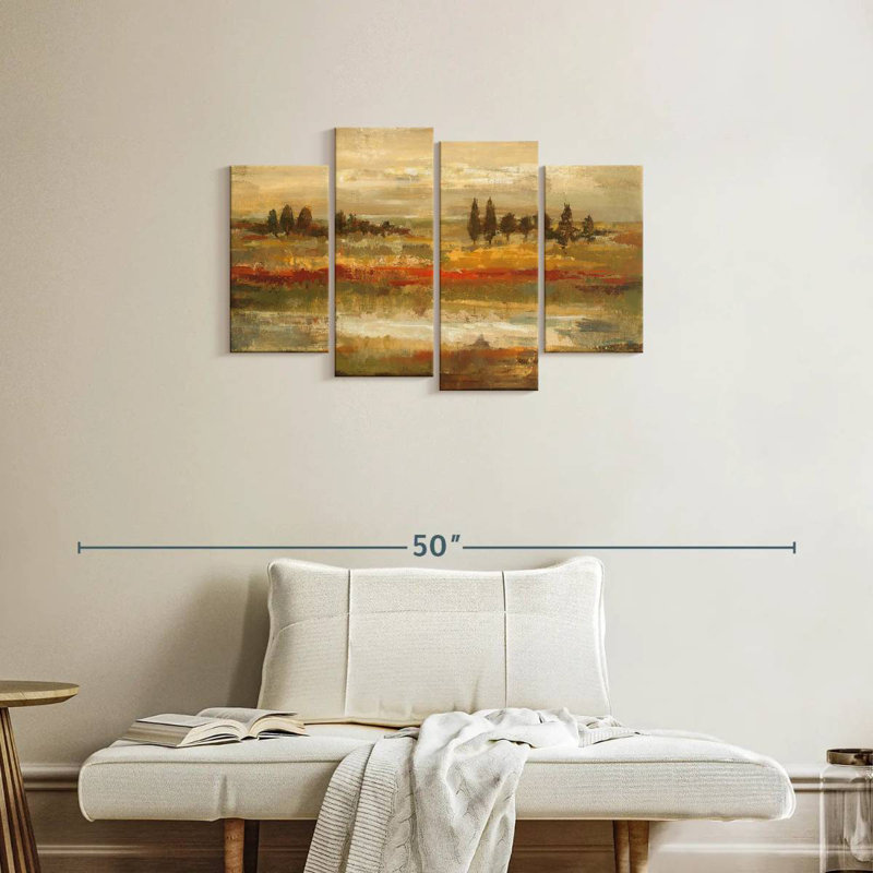 Alvord Peaceful Summer Fields, H 22 po x l 36 po