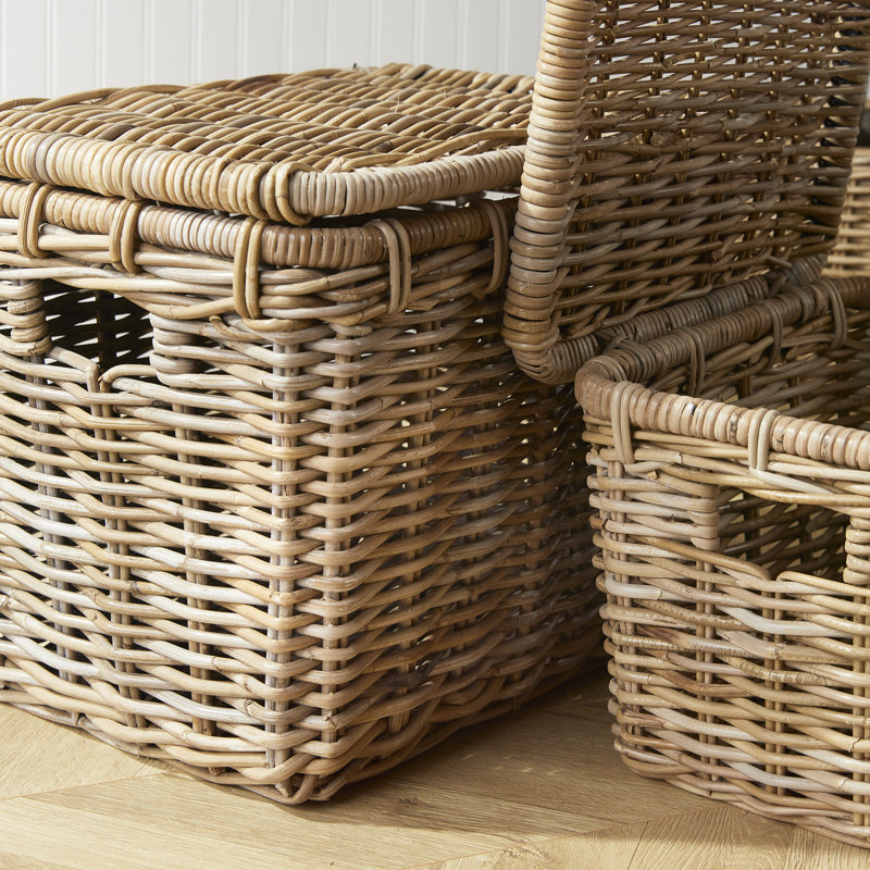 Ruthie Handmade Seagrass Decorative Basket Set