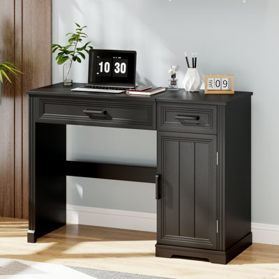 Vanity Desk With Mirror, Storage Drawers, And Adjustable Shelves – Makeup Table For Bedroom
