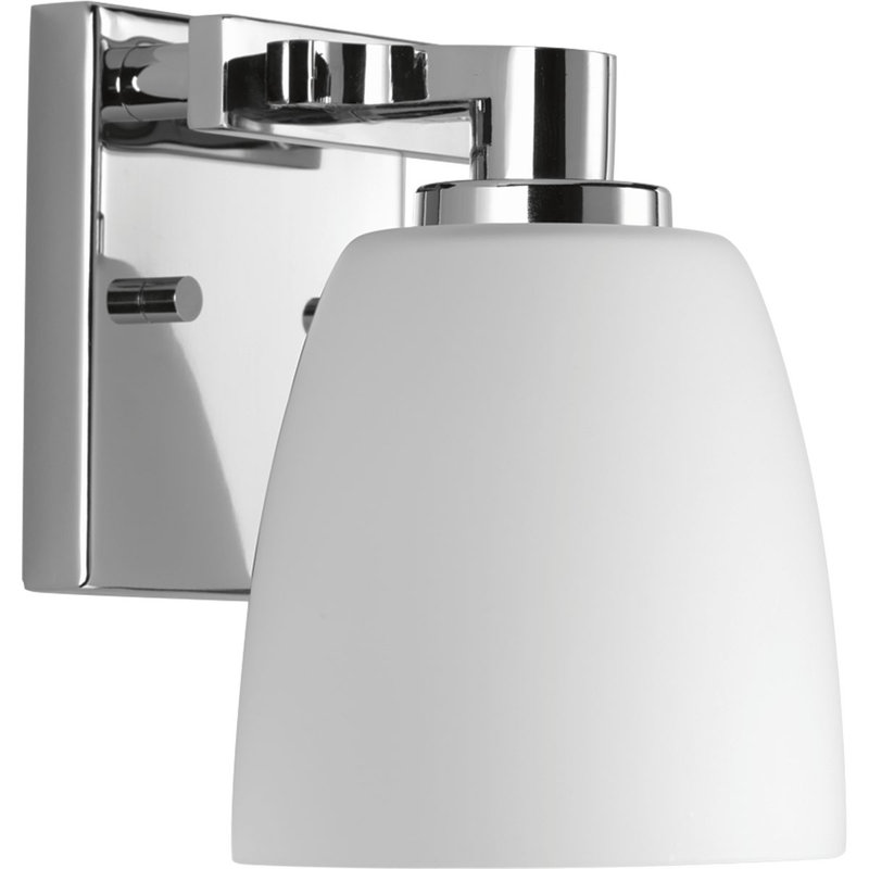 Applique de salle de bain 1 lumière à intensité réglable Angelinea, Chrome poli