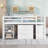 Low Study Full Loft Bed