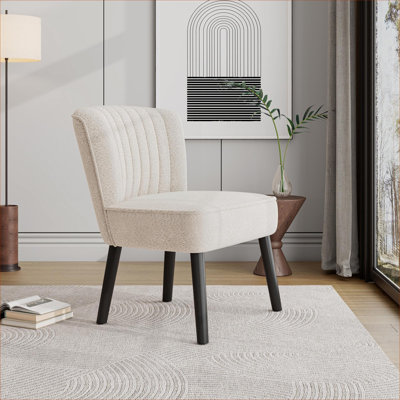 Chaise coquille blanche