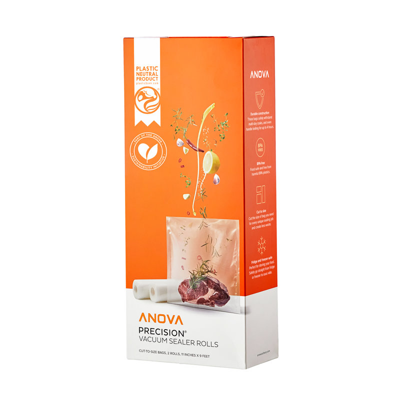 Rouleaux de sacs sous vide Anova 4,7 po x 0,9 pi