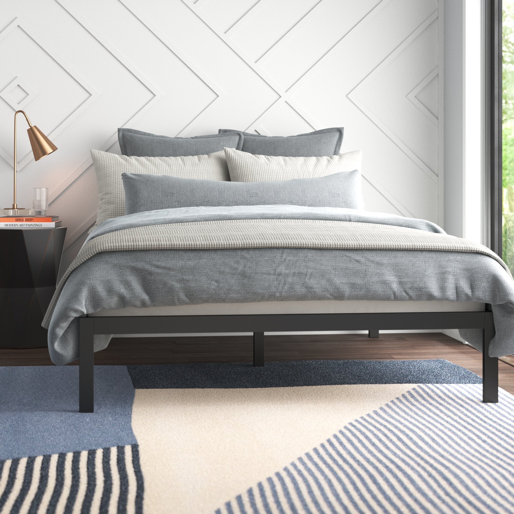Mcgovern 14'' Steel Bed Frame