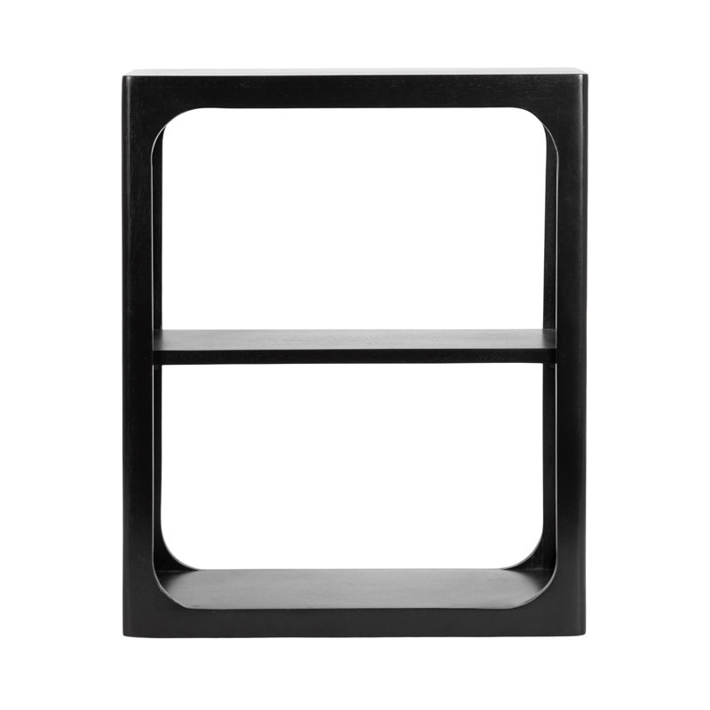 Dahl Tiered Mango Wood Wall Shelf for Bathroom Storage