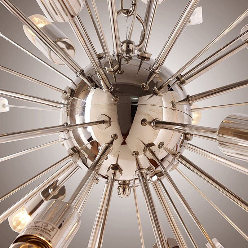 Lustre sphérique spoutnik 24 lumières Kuehl