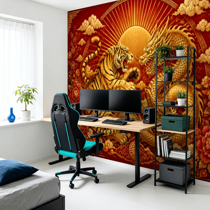 Adhésif mural amovible auto-adhésif et amovible, 68.88" L  x 96" W