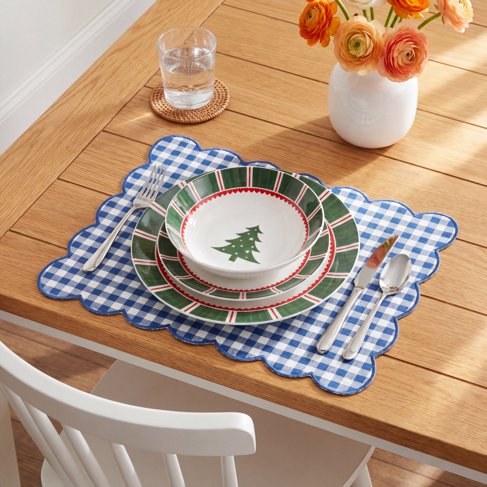 Stoneware Dinnerware Set - Service for 4