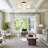 4-light Modern Sputnik Bubble Semi Flush Mount Ceiling Light Opal Glass Globe Shade For Kitchen Island Dining Room Hallway-1675235861