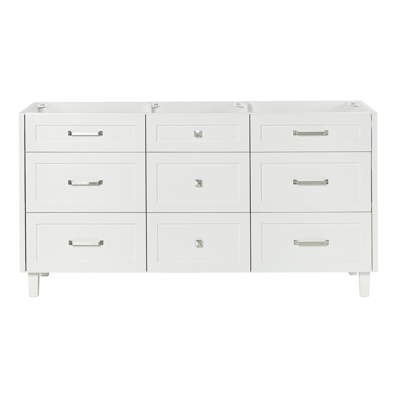 Armoire à double cuve Ariel Monreau, Blanc