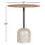 Fay Round Solid Oak Dining Table-102715259