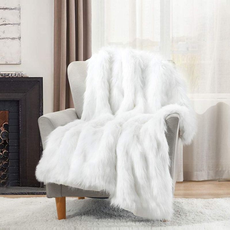 Stembridge Throw Blanket, White