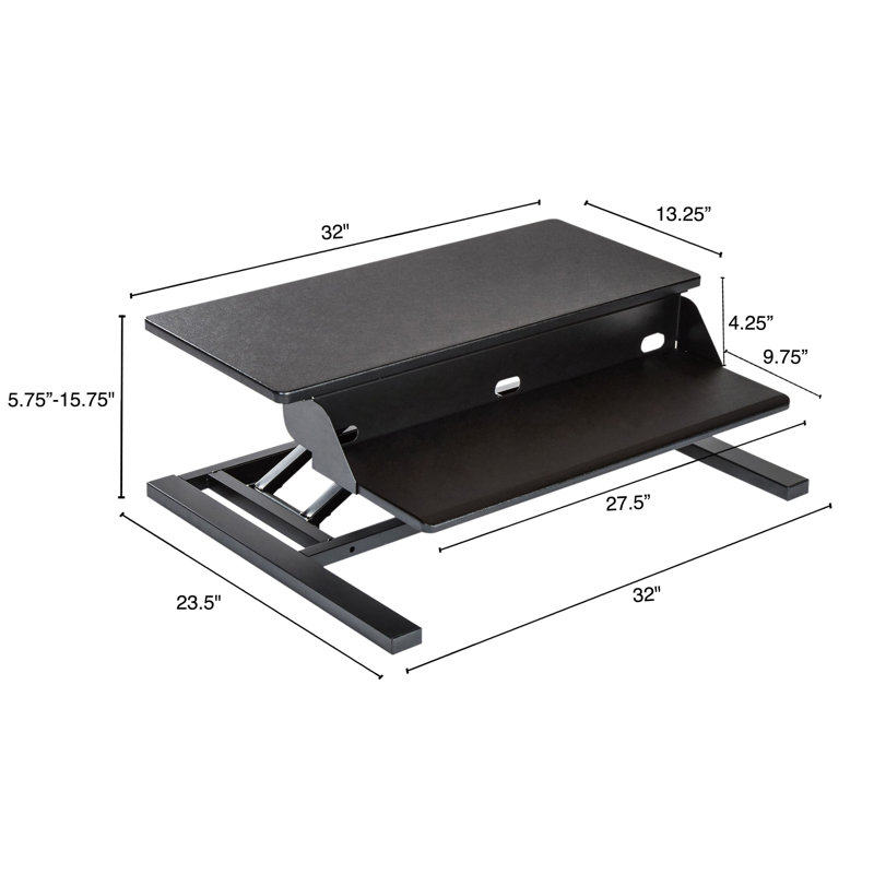 Convertisseur de bureau Mcmanis, Noir