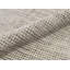 Tapis gris et ivoire noué à la main de haute qualité