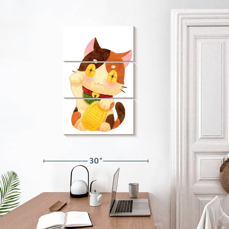 Brampt Chinese Cat, 32" H x 20" W