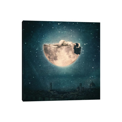 Moon Reverie by Paula Belle Flores - Wrapped Canvas Print