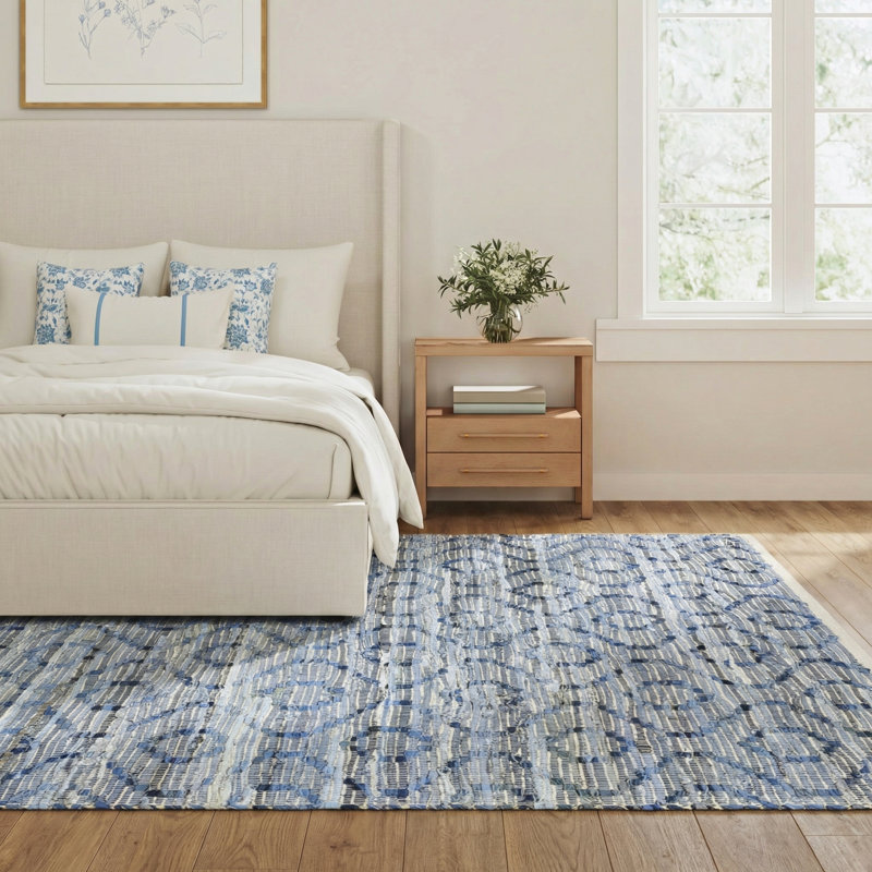 Denyer Geometric Indoor Rug, Rectangle 9' x 12'