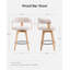 Tabouret de bar pivotant revêtu de lin 26 po-1297837827-1277401973-1277400254