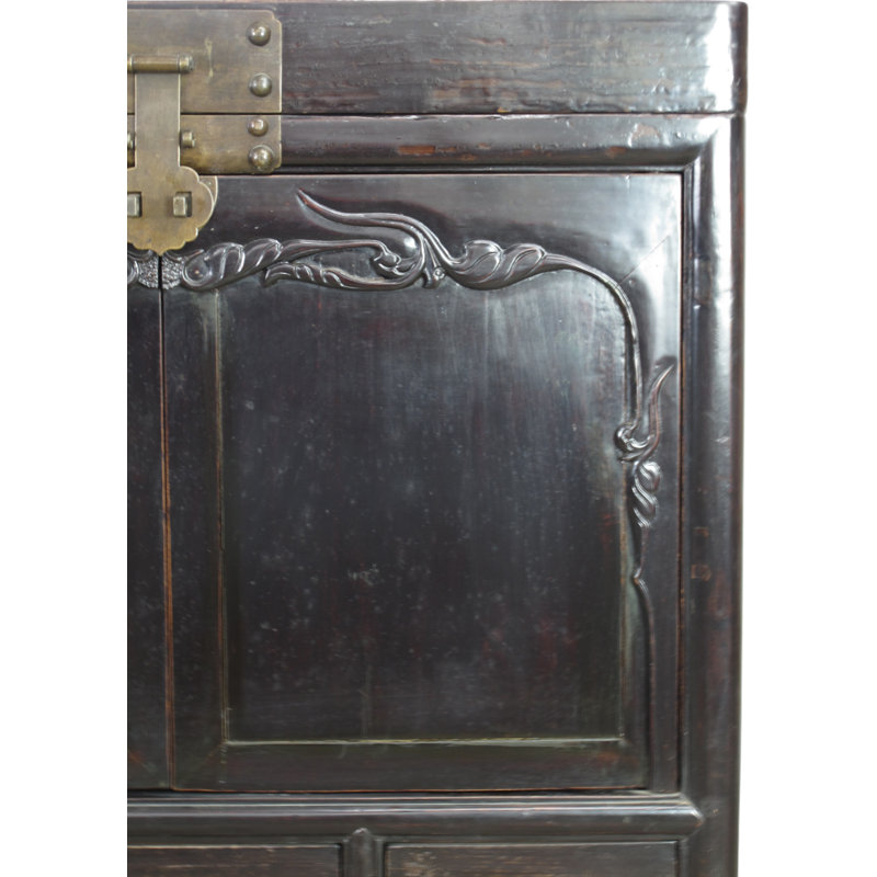 Solid Wood Accent Cabinet