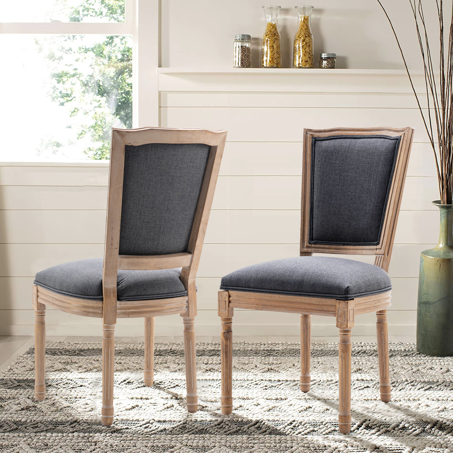 Linen side 2024 chairs