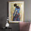 «Woman Strong IV», reproduction encadrée de qualité supérieure, prête à être accrochée-819298664-819298667