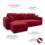 Ronnell 3 Seater Sofa Bed-678359385