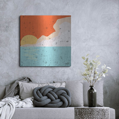 Ivy Bronx «Skyline» par Trish Sierer, paroi métallique