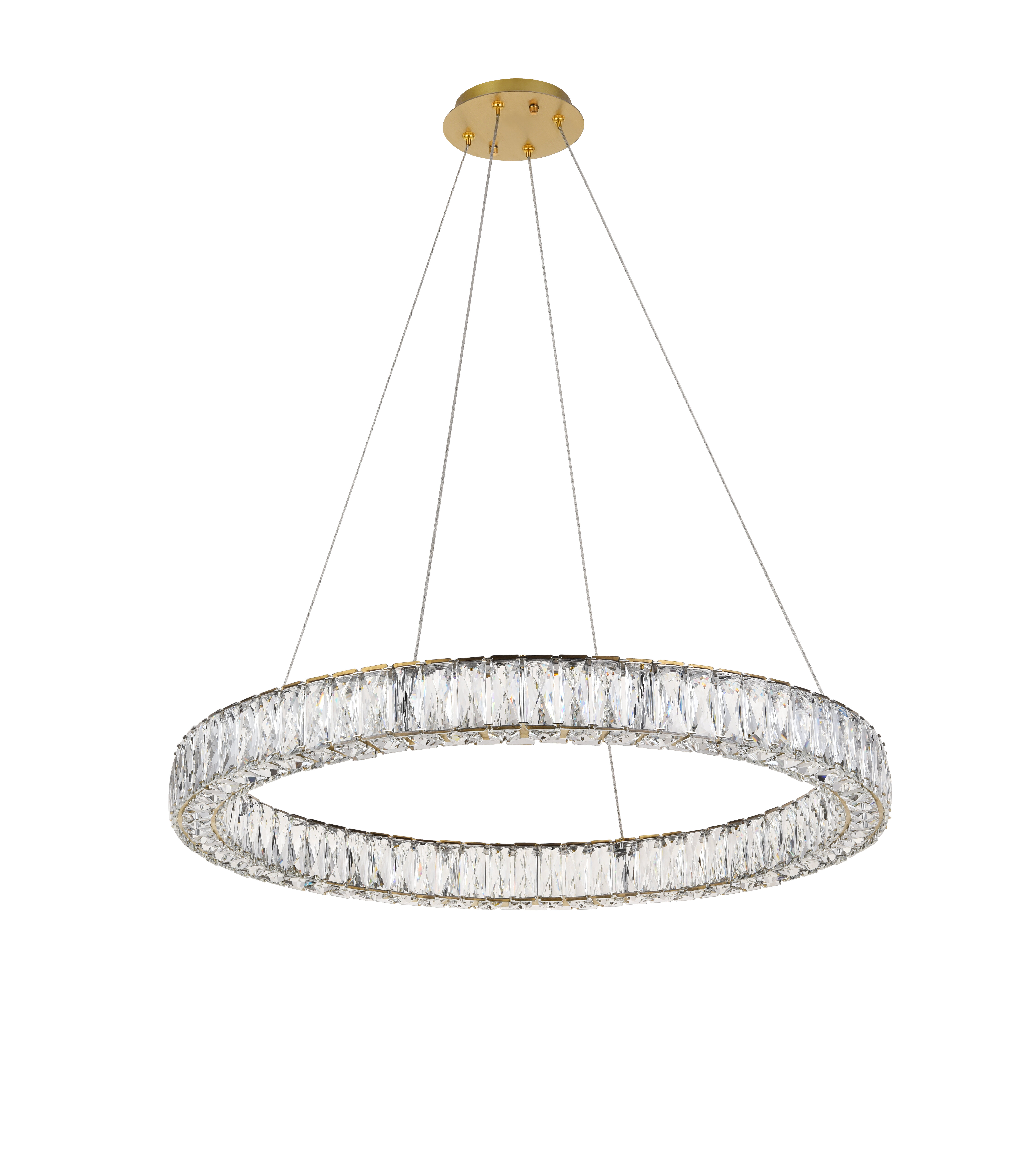 Rosdorf Park Hadleigh Dimmable LED Drum Chandelier & Reviews