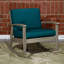 Chaise berçante en bois massif avec coussins Buecker-43778143-43778147