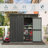Storage Shed with Galvanized Steel Frame and Lockable Door-100381136-123099397