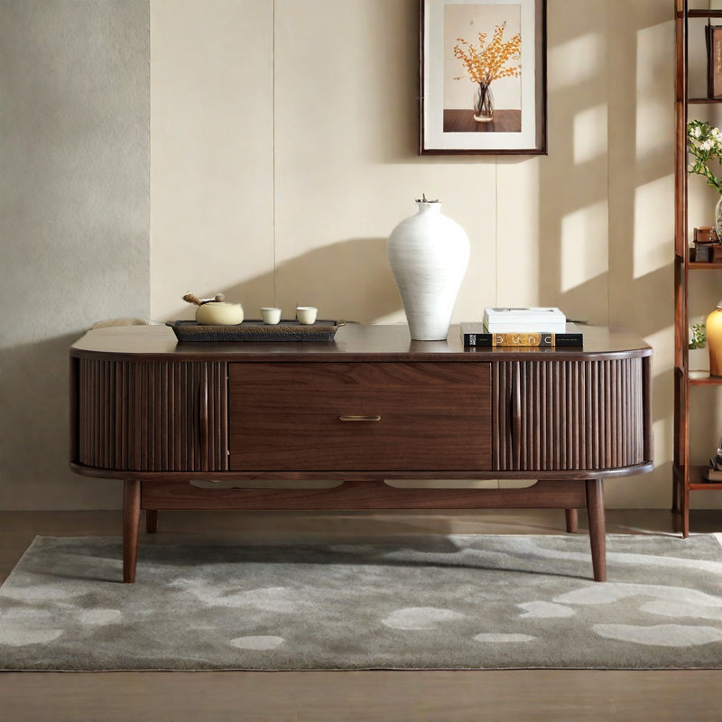 Table basse légère et luxueuse