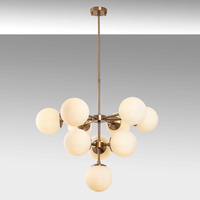 Madiun 10 - Light Unique/Statement Chandelier, Gold