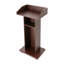 Podium en bois 43,3 po avec roulettes-94331432
